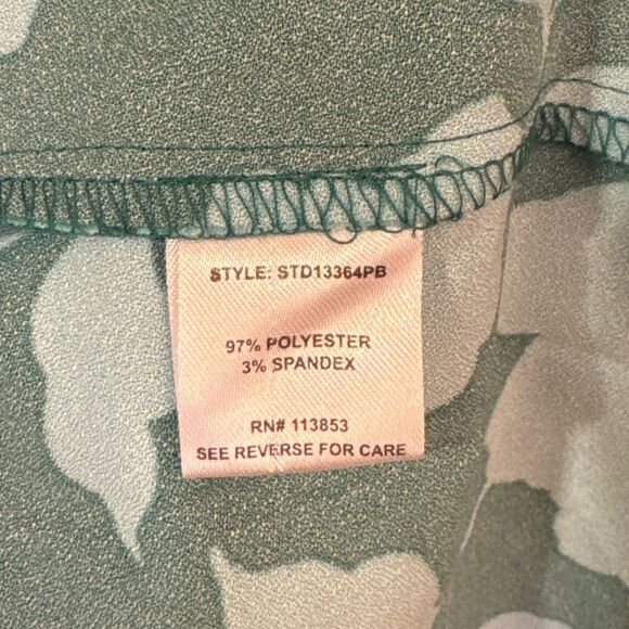 Sugarlips Aruba Floral Papillon Puff Sleeve Midi Dress | Xsmall - Picture 10 of 10